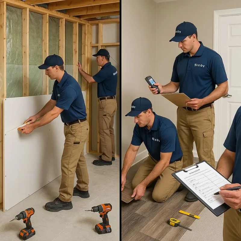 Repairs and Reconstruction process in Fannett, TX